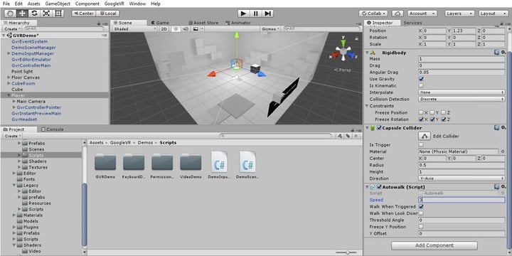 Creating A VR Game In Unity